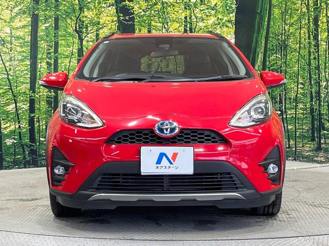 アクア クロスオーバー　禁煙車　ＳＤナビ　バックカメラ　衝突被害軽減システム　合皮コンビシート　スマートキー　ＬＥＤヘッド　ＥＴＣ　純正１６インチアルミ　オートハイビーム　車線逸脱警報　オートライト　オートエアコン（14枚目）