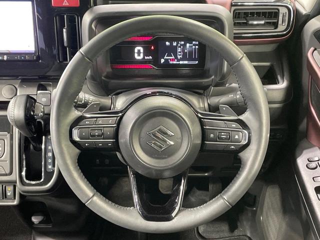 スペーシアカスタム ハイブリッドＸＳターボ　禁煙車　両側電動ドア　８型ＳＤナビ　バックカメラ　衝突被害軽減システム　レーダークルーズ　シートヒーター　ドラレコ　コーナーセンサー　スマートキー　ＬＥＤヘッド　ＥＴＣ　純正１５インチアルミ（11枚目）