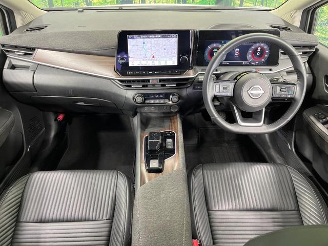 オーラ Ｇ　レザーエディション　禁煙車　純正９型ナビ　全周囲カメラ　ＢＯＳＥサウンド　衝突軽減システム　プロパイロット　レザーシート　ドラレコ　コーナーセンサー　ＬＥＤヘッド　ＥＴＣ　純正１７インチアルミ　Ａｐｐｌｅｃａｒｐｌａｙ（2枚目）