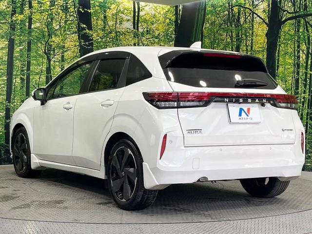オーラ Ｇ　レザーエディション　禁煙車　純正９型ナビ　全周囲カメラ　ＢＯＳＥサウンド　衝突軽減システム　プロパイロット　レザーシート　ドラレコ　コーナーセンサー　ＬＥＤヘッド　ＥＴＣ　純正１７インチアルミ　Ａｐｐｌｅｃａｒｐｌａｙ（63枚目）