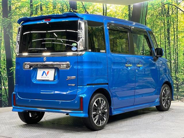 スペーシアカスタム ハイブリッドＸＳ　禁煙車　両側電動ドア　純正８型ナビ　全周囲カメラ　ドラレコ　Ｂｌｕｅｔｏｏｔｈ　ビルトインＥＴＣ　衝突被害軽減システム　合皮コンビシート　シートヒーター　コーナーセンサー　スマートキー　ＬＥＤヘッド（17枚目）