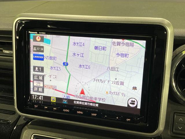 スペーシアカスタム ハイブリッドＸＳ　禁煙車　両側電動ドア　純正８型ナビ　全周囲カメラ　ドラレコ　Ｂｌｕｅｔｏｏｔｈ　ビルトインＥＴＣ　衝突被害軽減システム　合皮コンビシート　シートヒーター　コーナーセンサー　スマートキー　ＬＥＤヘッド（56枚目）