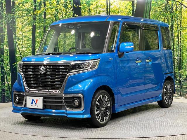 スペーシアカスタム ハイブリッドＸＳ　禁煙車　両側電動ドア　純正８型ナビ　全周囲カメラ　ドラレコ　Ｂｌｕｅｔｏｏｔｈ　ビルトインＥＴＣ　衝突被害軽減システム　合皮コンビシート　シートヒーター　コーナーセンサー　スマートキー　ＬＥＤヘッド（61枚目）