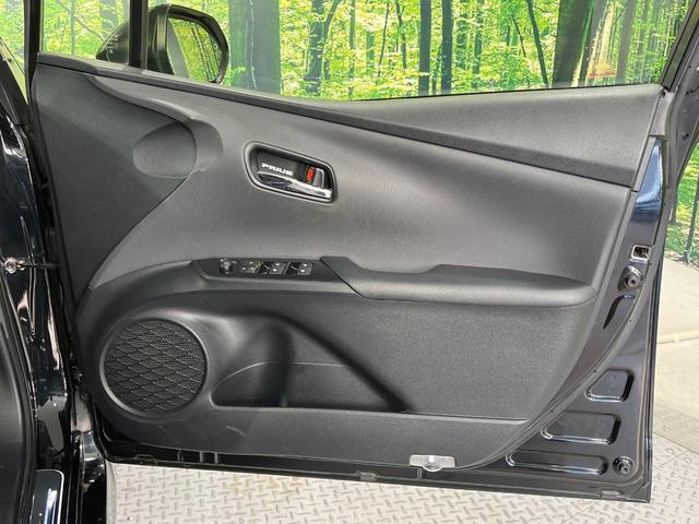 プリウス Ｓセーフティプラス　禁煙車　純正９インチナビ　バックカメラ　衝突被害軽減システム　レーダークルーズ　ドラレコ　コーナーセンサー　スマートキー　ＬＥＤヘッド　ビルトインＥＴＣ　純正１７インチアルミ　オートハイビーム（33枚目）