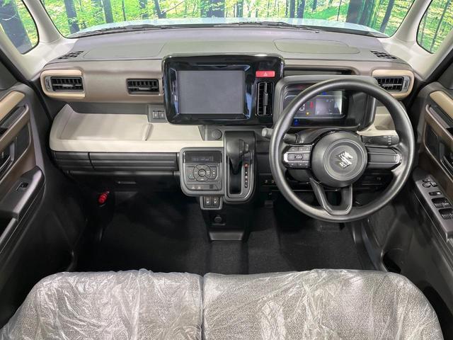 スペーシア ハイブリッドＸ　届出済未使用車　両側電動ドア　衝突被害軽減システム　コーナーセンサー　スマートキー　シートヒーター　ＬＥＤヘッド　オートライト　オートエアコン　アイドリングストップ　電動格納ミラー（2枚目）