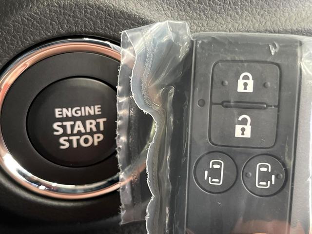 スペーシア ハイブリッドＸ　届出済未使用車　両側電動ドア　衝突被害軽減システム　コーナーセンサー　スマートキー　シートヒーター　ＬＥＤヘッド　オートライト　オートエアコン　アイドリングストップ　電動格納ミラー（5枚目）