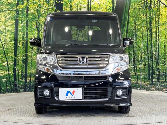 Ｎ－ＢＯＸカスタム Ｇ　ＳＳパッケージ　禁煙車　両側電動ドア　純正ＳＤナビ　バックカメラ　衝突被害軽減システム　ドラレコ　スマートキー　ＨＩＤヘッド　純正１４インチアルミ　オートライト　オートエアコン　Ｂｌｕｅｔｏｏｔｈ　ＣＤ　ＤＶＤ再生（14枚目）