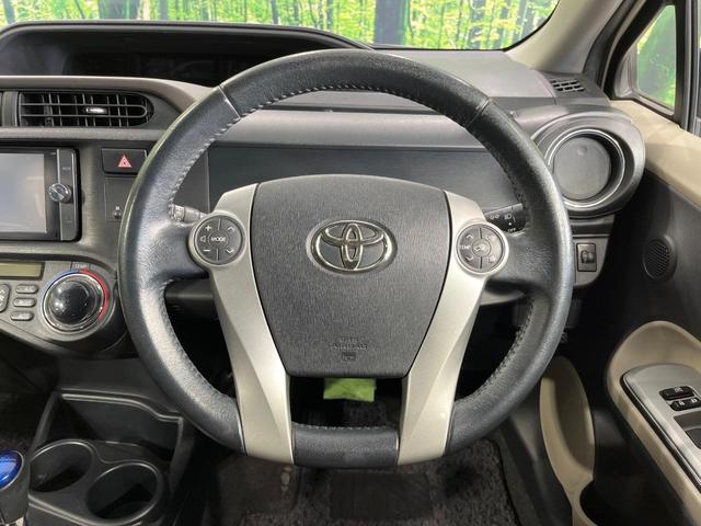 アクア Ｇ　禁煙車　純正ＳＤナビ　バックカメラ　スマートキー　ＬＥＤヘッドライト　ＥＴＣ　純正１６インチアルミホイール　オートライト　オートエアコン　Ｂｌｕｅｔｏｏｔｈ　ＣＤ　ＤＶＤ再生　地デジ（11枚目）