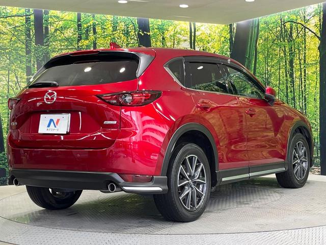 ＣＸ－５ ２５Ｓ　Ｌパッケージ　禁煙車　純正ＳＤナビ　後席モニター　バックカメラ　ＢＯＳＥサウンド　衝突被害軽減システム　レーダークルーズ　電動リアゲート　レザーシート　前席パワーシート　全席シートヒーター　ＬＥＤへッドライト（17枚目）