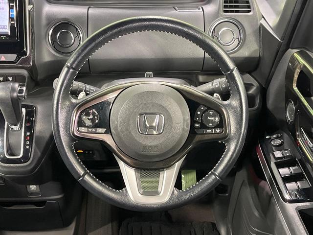 Ｎ－ＢＯＸカスタム Ｇ・Ｌターボホンダセンシング　両側電動ドア　純正ＳＤナビ　バックカメラ　衝突被害軽減システム　レーダークルーズ　禁煙車　ハーフレザーシート　ドラレコ　コーナーセンサー　スマートキー　ＬＥＤヘッド　ビルトインＥＴＣ（11枚目）
