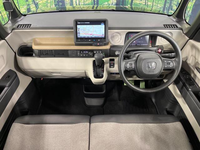 Ｎ－ＢＯＸ ベースグレード　禁煙車　電動スライドドア　純正８型ナビ　バックカメラ　衝突被害軽減システム　レーダークルーズ　コーナーセンサー　スマートキー　ＬＥＤヘッドライト　ビルトインＥＴＣ　車線逸脱警報　オートライト（2枚目）
