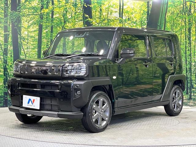 タフト Ｇ　ダーククロムベンチャー　禁煙車　純正９型ＤＡ　ガラスルーフ　バックカメラ　衝突被害軽減システム　ドラレコ　コーナーセンサー　ＬＥＤヘッド　ＥＴＣ　純正１５インチアルミ　オートハイビーム　車線逸脱警報　オートエアコン（56枚目）