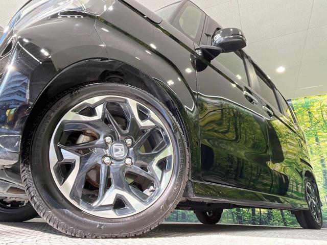 Ｎ－ＢＯＸカスタム Ｇ・ＥＸターボホンダセンシング　禁煙車　両側電動ドア　ＳＤナビ　バックカメラ　衝突被害軽減システム　合皮コンビシート　ドラレコ　コーナーセンサー　スマートキー　ＬＥＤヘッド　ビルトインＥＴＣ　純正１５インチアルミ　車線逸脱警報（13枚目）