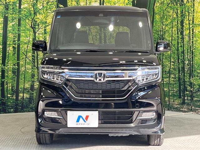Ｎ－ＢＯＸカスタム Ｇ・ＥＸターボホンダセンシング　禁煙車　両側電動ドア　ＳＤナビ　バックカメラ　衝突被害軽減システム　合皮コンビシート　ドラレコ　コーナーセンサー　スマートキー　ＬＥＤヘッド　ビルトインＥＴＣ　純正１５インチアルミ　車線逸脱警報（14枚目）