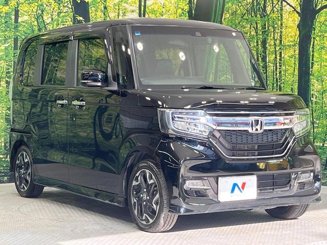 Ｎ－ＢＯＸカスタム Ｇ・ＥＸターボホンダセンシング　禁煙車　両側電動ドア　ＳＤナビ　バックカメラ　衝突被害軽減システム　合皮コンビシート　ドラレコ　コーナーセンサー　スマートキー　ＬＥＤヘッド　ビルトインＥＴＣ　純正１５インチアルミ　車線逸脱警報（16枚目）