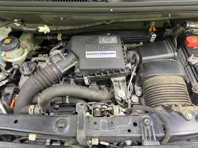 Ｎ－ＢＯＸカスタム Ｇ・ＥＸターボホンダセンシング　禁煙車　両側電動ドア　ＳＤナビ　バックカメラ　衝突被害軽減システム　合皮コンビシート　ドラレコ　コーナーセンサー　スマートキー　ＬＥＤヘッド　ビルトインＥＴＣ　純正１５インチアルミ　車線逸脱警報（18枚目）