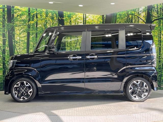 Ｎ－ＢＯＸカスタム Ｇ・ＥＸターボホンダセンシング　禁煙車　両側電動ドア　ＳＤナビ　バックカメラ　衝突被害軽減システム　合皮コンビシート　ドラレコ　コーナーセンサー　スマートキー　ＬＥＤヘッド　ビルトインＥＴＣ　純正１５インチアルミ　車線逸脱警報（63枚目）