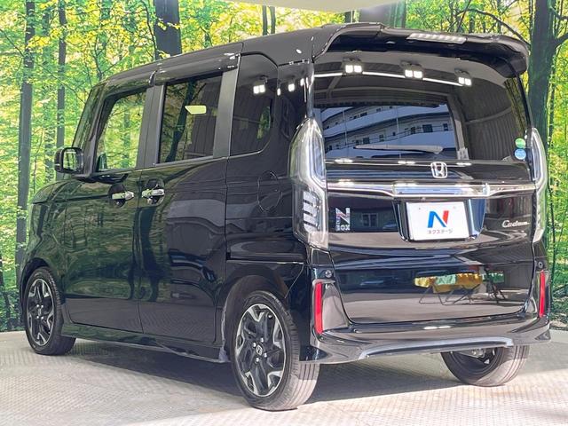 Ｎ－ＢＯＸカスタム Ｇ・ＥＸターボホンダセンシング　禁煙車　両側電動ドア　ＳＤナビ　バックカメラ　衝突被害軽減システム　合皮コンビシート　ドラレコ　コーナーセンサー　スマートキー　ＬＥＤヘッド　ビルトインＥＴＣ　純正１５インチアルミ　車線逸脱警報（64枚目）