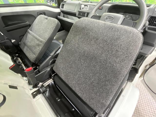 ハイゼットトラック スタンダード　禁煙車　衝突被害軽減システム　コーナーセンサー　スマートキー　車線逸脱警報　オートライト　オートエアコン　パワーウィンドウ　電動格納ミラー　横滑り防止機能　アイドリングストップ　ドアバイザー（38枚目）