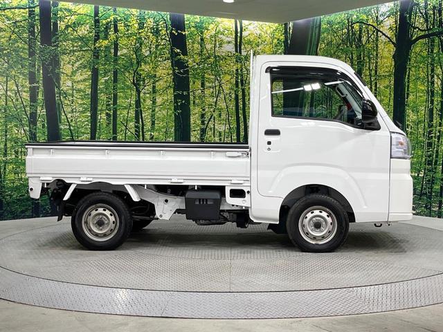 ハイゼットトラック スタンダード　禁煙車　衝突被害軽減システム　コーナーセンサー　スマートキー　車線逸脱警報　オートライト　オートエアコン　パワーウィンドウ　電動格納ミラー　横滑り防止機能　アイドリングストップ　ドアバイザー（46枚目）