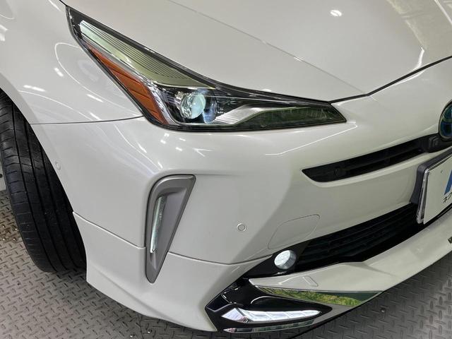 プリウス Ａツーリングセレクション　禁煙車　モデリスタフルエアロ　純正９型ナビ　全周囲カメラ　衝突被害軽減システム　ＥＴＣ２．０　Ｂｌｕｅｔｏｏｔｈ　レーダークルーズ　パワーシート　コーナーセンサー　シートヒーター　合皮レザーシート（12枚目）