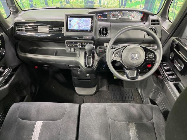 N-BOXカスタム L 禁煙車 両側電動ドア 純正SDナビ バックカメラ 衝突被害軽減システム レーダークルーズ コーナーセンサー シートヒーター スマートキー LEDヘッド ETC 純正14インチアルミ オートハイビーム(2枚目)