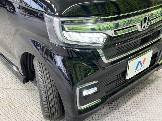 N-BOXカスタム L 禁煙車 両側電動ドア 純正SDナビ バックカメラ 衝突被害軽減システム レーダークルーズ コーナーセンサー シートヒーター スマートキー LEDヘッド ETC 純正14インチアルミ オートハイビーム(12枚目)