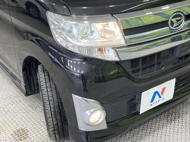 タント カスタムＸ　ＳＡ　禁煙車　純正ＳＤナビ　後席モニター　電動スライドドア　バックカメラ　スマートキー　ＬＥＤヘッドライト　純正１４インチアルミホイール　オートライト　オートエアコン　ロールサンシェード　ＥＴＣ（12枚目）