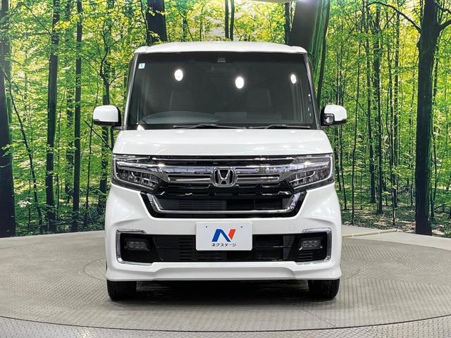 N-BOXカスタム Lターボ 両側電動ドア 純正8型ナビ バックカメラ 衝突被害軽減システム レーダークルーズ 禁煙車 コーナーセンサー スマートキー シートヒーター LEDヘッド ETC 純正15インチアルミ 車線逸脱警報(14枚目)