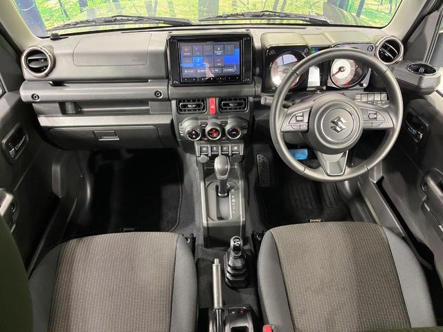 ジムニー ＸＣ　禁煙車　８型ＳＤナビ　バックカメラ　衝突被害軽減システム　ドラレコ　コーナーセンサー　スマートキー　ＬＥＤヘッド　ＥＴＣ　シートヒーター　クルコン　純正１６インチアルミ　車線逸脱警報　オートライト（2枚目）