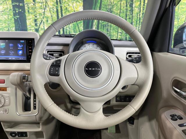 アルトラパン Ｘ　禁煙車　純正ＳＤナビ　衝突被害軽減システム　コーナーセンサー　スマートキー　ＨＩＤヘッド　純正１４インチアルミ　車線逸脱警報　オートライト　オートエアコン　Ｂｌｕｅｔｏｏｔｈ　ＣＤ　ＤＶＤ再生（11枚目）