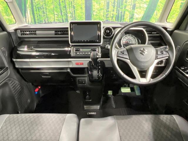 スペーシアカスタム ハイブリッドＸＳターボ　禁煙車　両側電動ドア　純正８型ナビ　全周囲カメラ　ドラレコ　ビルトインＥＴＣ　衝突被害軽減システム　シートヒーター　コーナーセンサー　スマートキー　ＬＥＤヘッド　クルコン　オートライト（2枚目）