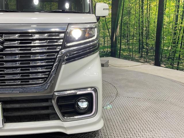 スペーシアカスタム ハイブリッドＸＳターボ　禁煙車　両側電動ドア　純正８型ナビ　全周囲カメラ　ドラレコ　ビルトインＥＴＣ　衝突被害軽減システム　シートヒーター　コーナーセンサー　スマートキー　ＬＥＤヘッド　クルコン　オートライト（12枚目）