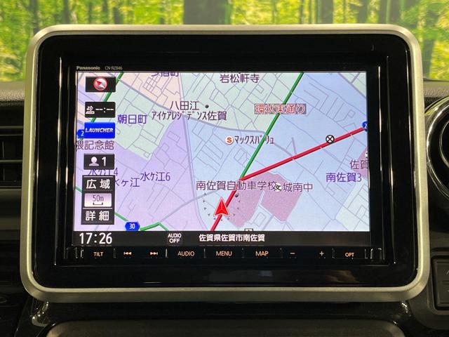 スペーシアカスタム ハイブリッドＸＳターボ　禁煙車　両側電動ドア　純正８型ナビ　全周囲カメラ　ドラレコ　ビルトインＥＴＣ　衝突被害軽減システム　シートヒーター　コーナーセンサー　スマートキー　ＬＥＤヘッド　クルコン　オートライト（61枚目）