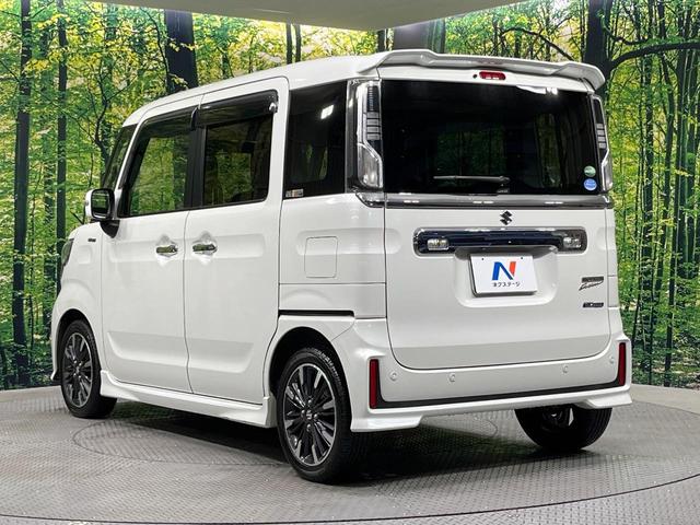 スペーシアカスタム ハイブリッドＸＳターボ　禁煙車　両側電動ドア　純正８型ナビ　全周囲カメラ　ドラレコ　ビルトインＥＴＣ　衝突被害軽減システム　シートヒーター　コーナーセンサー　スマートキー　ＬＥＤヘッド　クルコン　オートライト（68枚目）