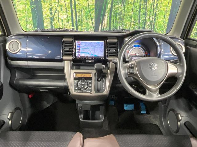 ハスラー JスタイルIII 禁煙車 純正8型ナビ 全周囲カメラ ビルトインETC 衝突被害軽減システム 合皮コンビシート スマートキー HIDヘッド 純正15インチアルミ オートライト オートエアコン CD DVD再生(2枚目)