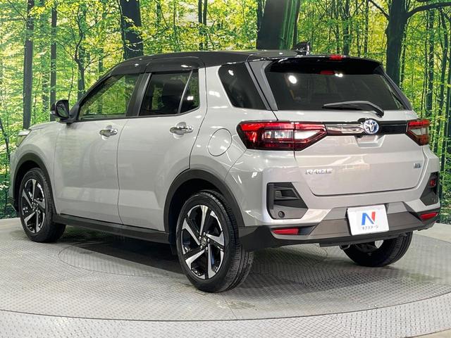 ライズ Ｚ　禁煙車　純正９型ＤＡ　全周囲カメラ　ビルトインＥＴＣ　ドラレコ　ＢＳＭ　衝突被害軽減システム　シートヒーター　レーダークルーズ　コーナーセンサー　スマートキー　ＬＥＤヘッド　オートライト（64枚目）