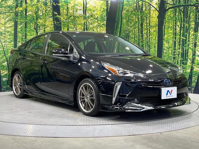 プリウス SセーフティプラスII 禁煙車 モデリスタフルエアロ 8型SDナビ バックカメラ 衝突被害軽減システム BSM レーダークルーズ ドラレコ コーナーセンサー スマートキー LEDヘッド ビルトインETC オートハイビーム(16枚目)