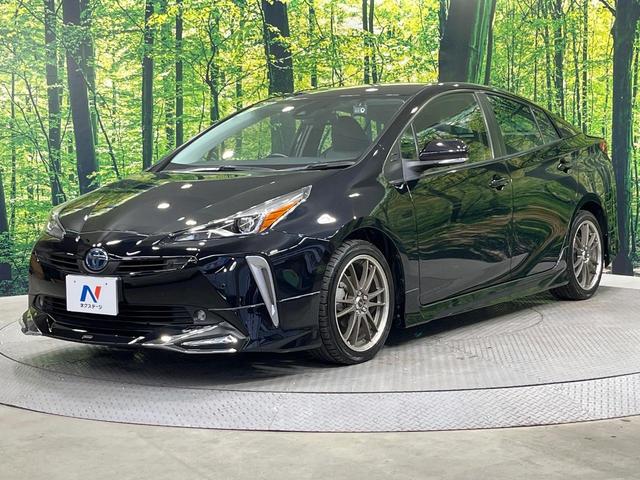 プリウス SセーフティプラスII 禁煙車 モデリスタフルエアロ 8型SDナビ バックカメラ 衝突被害軽減システム BSM レーダークルーズ ドラレコ コーナーセンサー スマートキー LEDヘッド ビルトインETC オートハイビーム(62枚目)