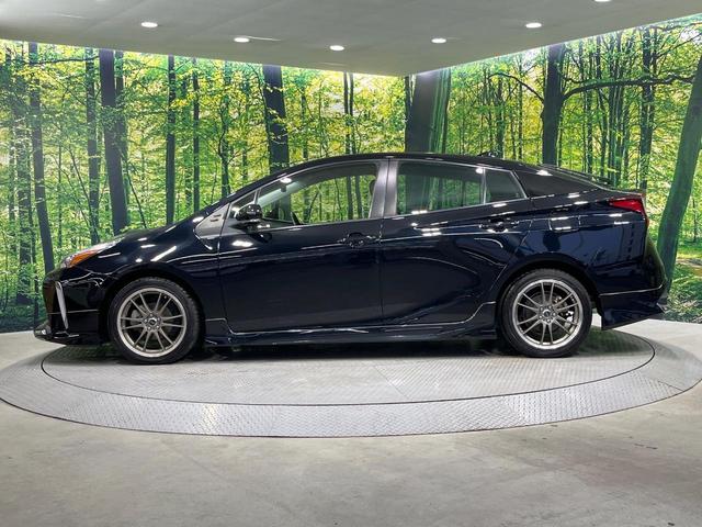 プリウス SセーフティプラスII 禁煙車 モデリスタフルエアロ 8型SDナビ バックカメラ 衝突被害軽減システム BSM レーダークルーズ ドラレコ コーナーセンサー スマートキー LEDヘッド ビルトインETC オートハイビーム(64枚目)