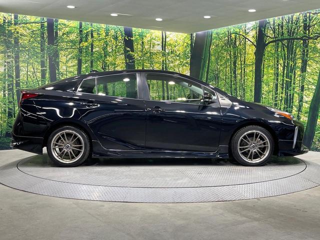 プリウス SセーフティプラスII 禁煙車 モデリスタフルエアロ 8型SDナビ バックカメラ 衝突被害軽減システム BSM レーダークルーズ ドラレコ コーナーセンサー スマートキー LEDヘッド ビルトインETC オートハイビーム(65枚目)