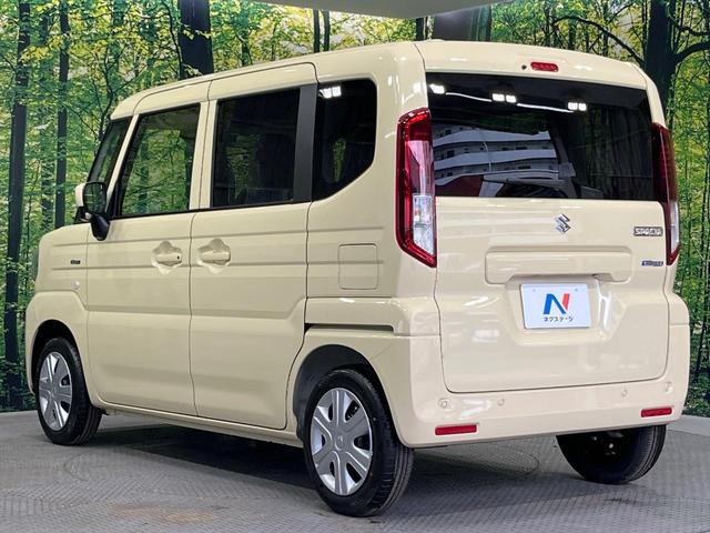 スペーシア ハイブリッドＧ　届出済未使用車　衝突被害軽減システム　禁煙車　スマートキー　ＬＥＤヘッド　オートライト　オートエアコン　盗難防止システム　プライバシーガラス　衝突安全ボディ　アイドリングストップ（46枚目）