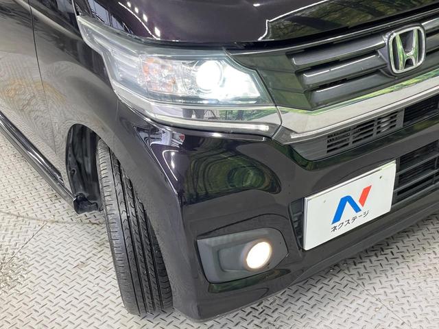 Ｎ－ＷＧＮカスタム Ｇ・Ａパッケージ　禁煙車　ＳＤナビ　バックカメラ　衝突被害軽減システム　コーナーセンサー　スマートキー　ＨＩＤヘッド　ＥＴＣ　クルコン　純正１４インチアルミ　オートライト　オートエアコン　Ｂｌｕｅｔｏｏｔｈ（12枚目）