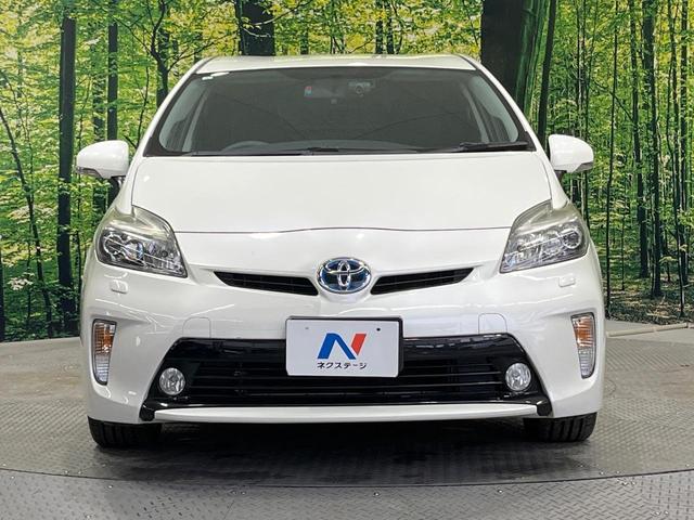 プリウス Sツーリングセレクション 禁煙車 SDナビ バックカメラ スマートキー LEDヘッド ビルトインETC 純正17インチアルミ オートライト オートエアコン Bluetooth CD(14枚目)