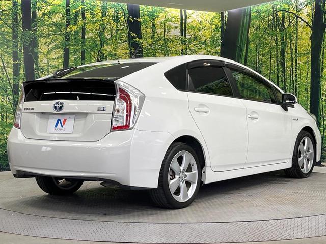 プリウス Sツーリングセレクション 禁煙車 SDナビ バックカメラ スマートキー LEDヘッド ビルトインETC 純正17インチアルミ オートライト オートエアコン Bluetooth CD(17枚目)