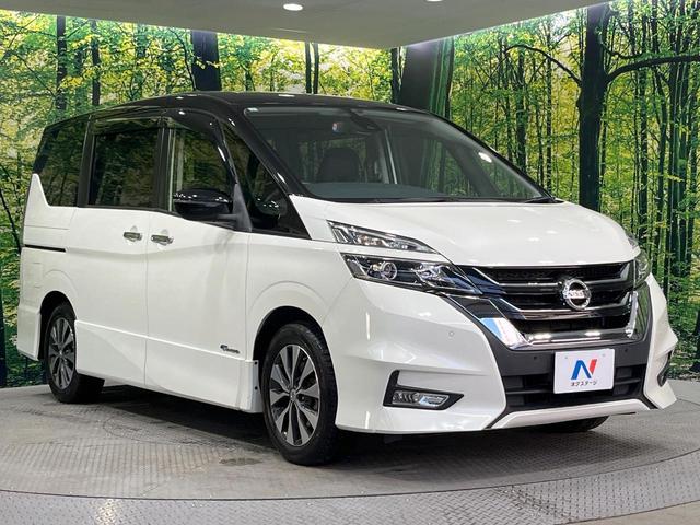 セレナ ハイウェイスターＧ　プロパイロットエディション　禁煙車　両側電動ドア　純正９型ＳＤナビ　後席モニター　バックカメラ　Ｂｌｕｅｔｏｏｔｈ　ＥＴＣ　プロパイロット　衝突被害軽減システム　レーダークルーズ　コーナーセンサー　スマートキー　ＬＥＤヘッド（17枚目）