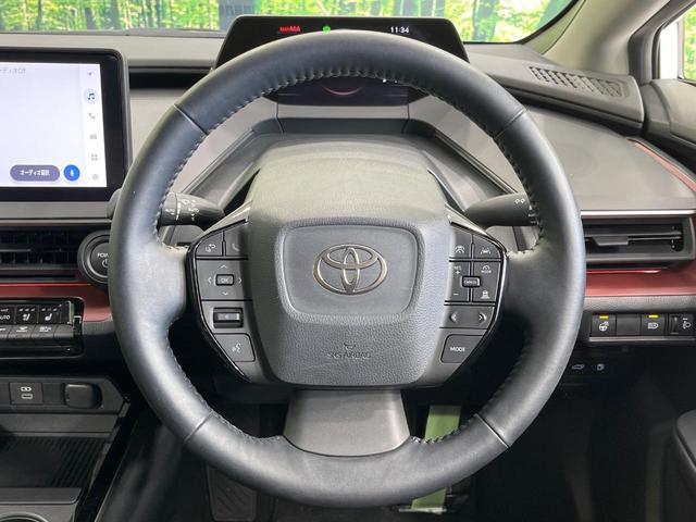 プリウス Ｚ　禁煙車　ガラスルーフ　純正１２型ディスプレイ　周囲カメラ　衝突被害軽減システム　レーダークルーズ　電動リアゲート　前席シートエアコン　パワーシート　ドラレコ　コーナーセンサー　ＬＥＤヘッド　ＥＴＣ（11枚目）