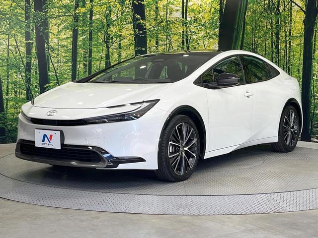 プリウス Ｚ　禁煙車　ガラスルーフ　純正１２型ディスプレイ　周囲カメラ　衝突被害軽減システム　レーダークルーズ　電動リアゲート　前席シートエアコン　パワーシート　ドラレコ　コーナーセンサー　ＬＥＤヘッド　ＥＴＣ（68枚目）