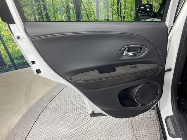 ヴェゼル ハイブリッドＲＳ・ホンダセンシング　禁煙車　純正ＳＤナビ　バックカメラ　衝突被害軽減システム　レーダークルーズ　シートヒーター　純正１８インチアルミ　車線逸脱警報　オートエアコン　Ｂｌｕｅｔｏｏｔｈ　ハーフレザーシート　ＤＶＤ再生（36枚目）