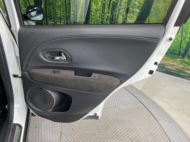 ヴェゼル ハイブリッドＲＳ・ホンダセンシング　禁煙車　純正ＳＤナビ　バックカメラ　衝突被害軽減システム　レーダークルーズ　シートヒーター　純正１８インチアルミ　車線逸脱警報　オートエアコン　Ｂｌｕｅｔｏｏｔｈ　ハーフレザーシート　ＤＶＤ再生（38枚目）